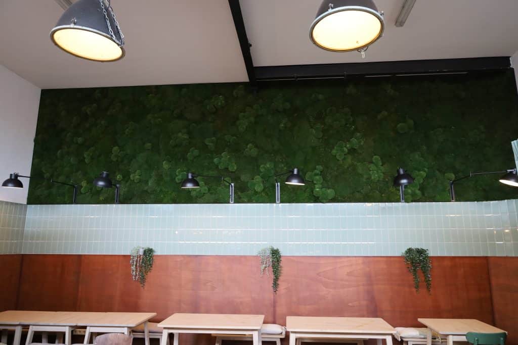 Moss Wall op Kantoor