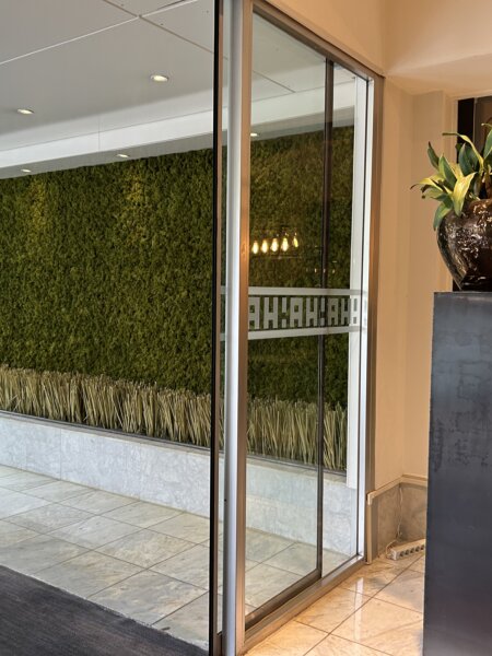 Moss Wall Moswand Green Wall Hotel Amsterdam Hal Interieur